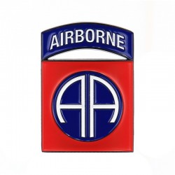 Logo en Métal 82nd Airborne...