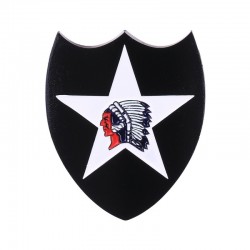 Logo en Métal 2nd Infantry...
