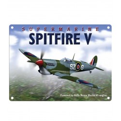 Plaque Spitfire 15x20