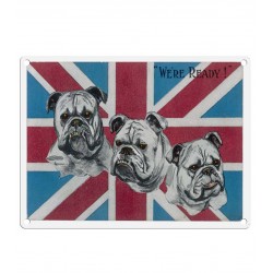 Plaque We're Ready 15x20