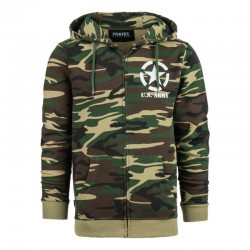 HOODIE ZIPPE ALLIED STAR US...