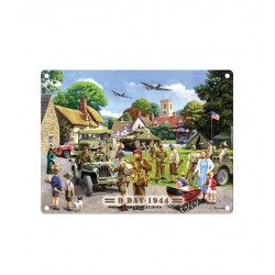 Plaque D-Day 1944 30x40