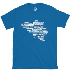 T-Shirt Belgicismes Bleu Royal