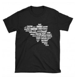 T-Shirt Belgicismes Noir