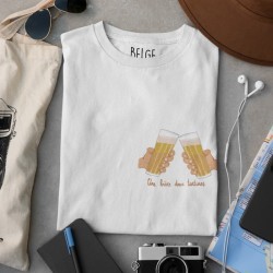 T-Shirt Une Bière Deux...