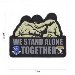 Patch 3D PVC We stand alone...