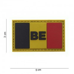 Patch 3D PVC " Belgium...