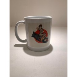 Mug Céramique Pin-up Beige